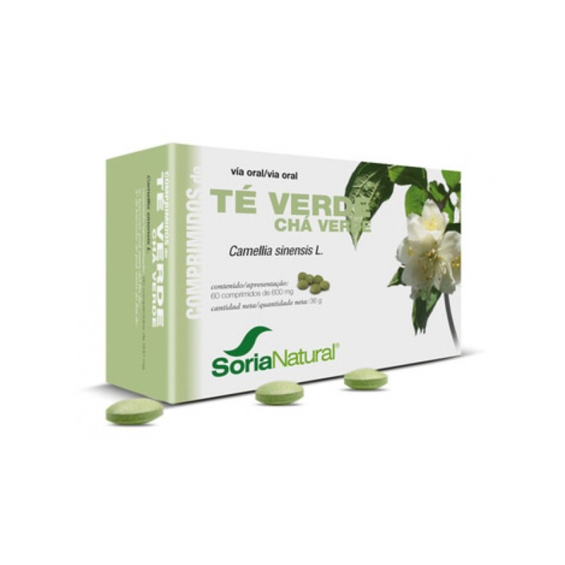 TÉ VERDE 60 COMPRIMIDOS SORIA NATURAL