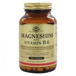 Magnesio + B6  100 comprimidos Solgar