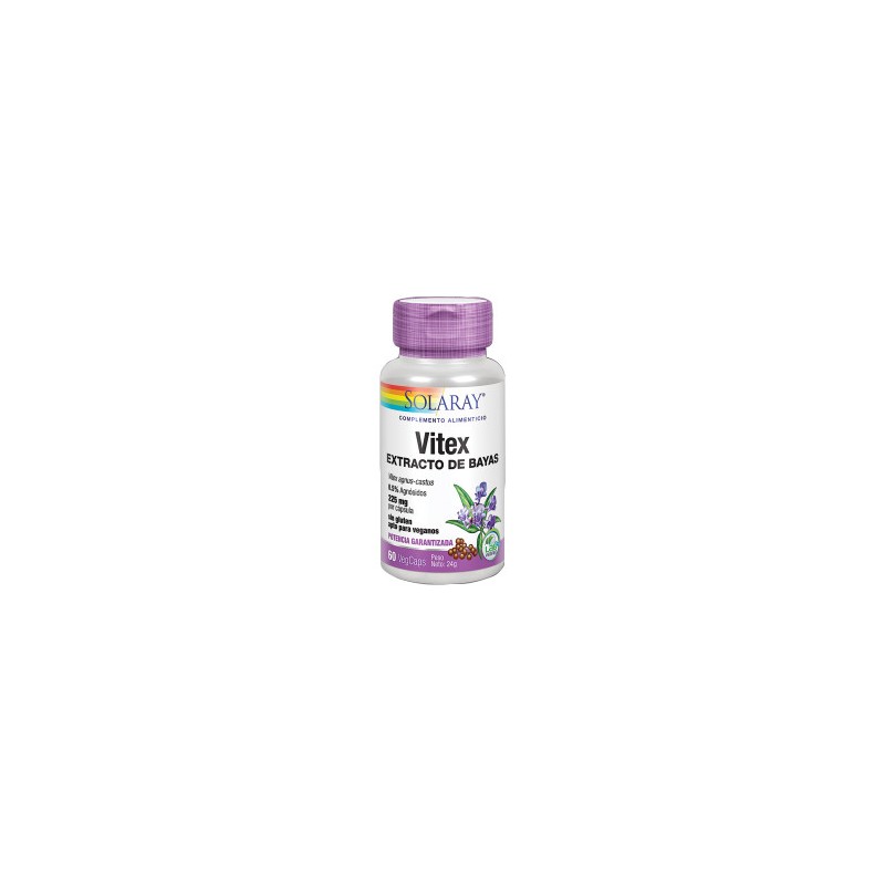 Vitex (Sauzgatillo) · Solaray · 60 cápsulas