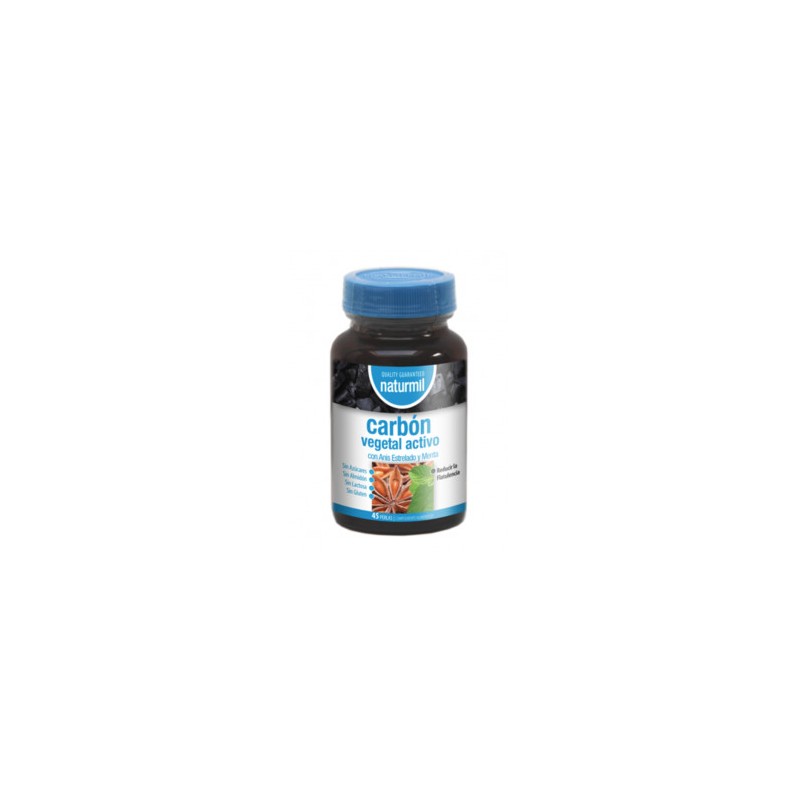 Carbón Activo  45 perlas Naturmil