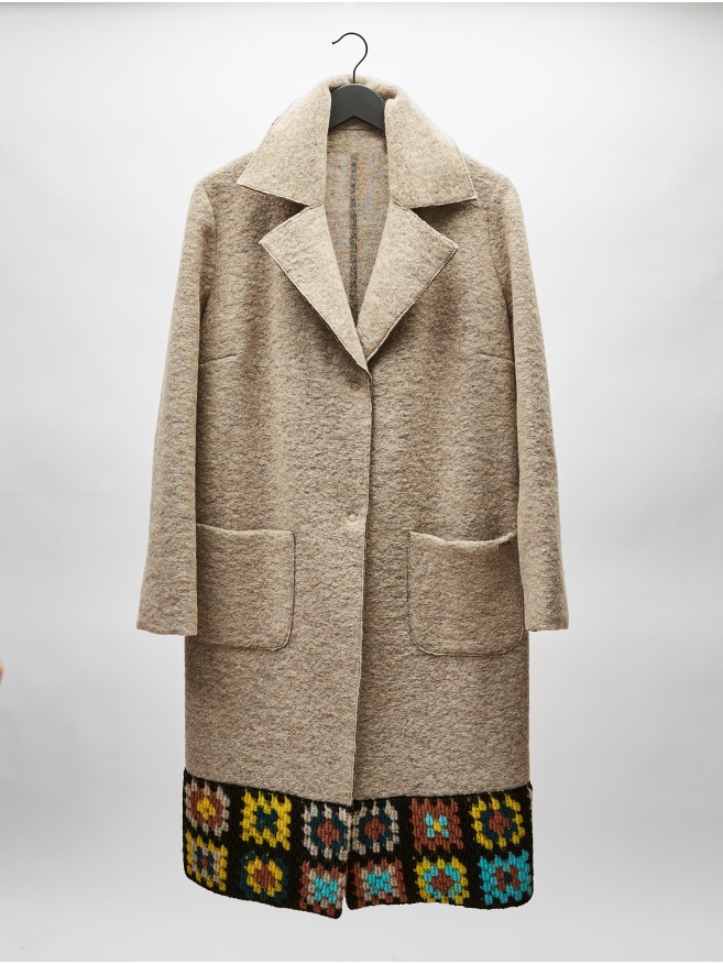 abrigo de lana
