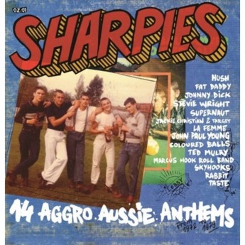 SHARPIES - 14 Aggro Aussie Anthems from 1972 to 1979 VV.AA LP