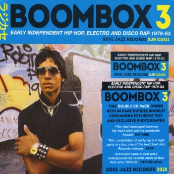 BOOMBOX 3. Early independent Hip Hop, Electro and Disco Rap 1979-83