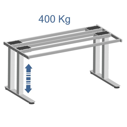 Banco de trabajo 400 Kg de...